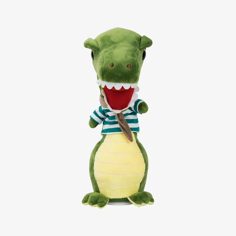 GAT05 - Mr. Rex – Speak n Play Dino, GlassOuse switch adapted toys for disabled kid